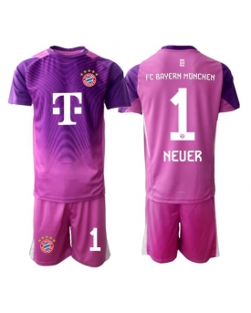 Bayern Munich Manuel Neuer #1 Portiere Maglia Gara Terza Repliche 2025-26 Bambino Maniche Corte